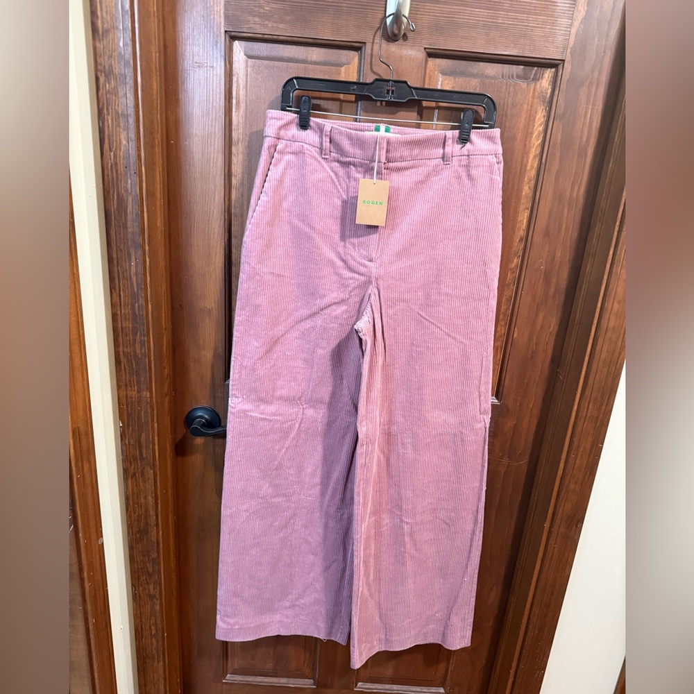 Boden Belgravia Cord Pants Size 8